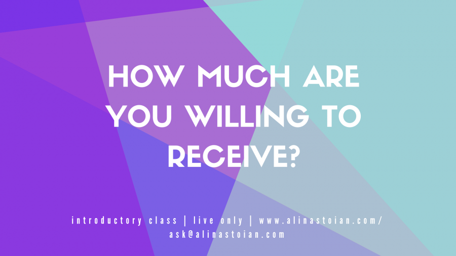 How Much Are You Willing to Receives